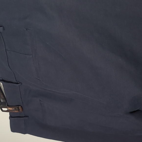 LOFT The Riviera Slim Cropped Pant in Navy Blue Size 14 - Picture 13 of 14